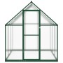 Invernadero con marco base aluminio verde 169x169x195 cm de , Invernaderos - Ref: Foro24-4005829, Precio: 382,35 €, Descuento: %