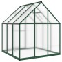 Invernadero con marco base aluminio verde 169x169x195 cm de , Invernaderos - Ref: Foro24-4005829, Precio: 382,35 €, Descuento: %