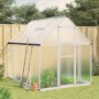 Invernadero con marco base aluminio plateado 224x169x195 cm de , Invernaderos - Ref: Foro24-4005834, Precio: 414,74 €, Descue...
