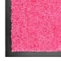 Pink washable doormat 60x90 cm by vidaXL, Doormats - Ref: Foro24-323446, Price: 35,76 €, Discount: %
