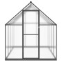 Invernadero con marco base aluminio antracita 224x169x195 cm de , Invernaderos - Ref: Foro24-4005836, Precio: 482,58 €, Descu...
