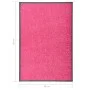 Pink washable doormat 60x90 cm by vidaXL, Doormats - Ref: Foro24-323446, Price: 35,76 €, Discount: %