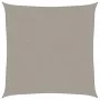 Toldo de vela cuadrado HDPE gris claro 160 g/m² 4,5x4,5 m de , Sombrillas - Ref: Foro24-4001969, Precio: 44,77 €, Descuento: %