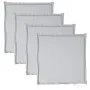 Cojines asiento de jardín cuadrados 4 uds gris claro 45x45x2 cm de , Cojines para sillas y sofás - Ref: Foro24-847727, Precio...