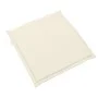 Cojines de asiento de jardín cuadrados 2 uds crema 45x45x2 cm de , Cojines para sillas y sofás - Ref: Foro24-847725, Precio: ...