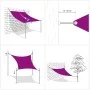 Rectangular light gray HDPE sail shade 160 g/m² 2x4 m by , Umbrellas - Ref: Foro24-4001976, Price: 26,60 €, Discount: %