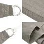 Rectangular light gray HDPE sail shade 160 g/m² 2x4 m by , Umbrellas - Ref: Foro24-4001976, Price: 26,60 €, Discount: %
