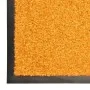 Felpudo lavable naranja 90x120 cm de vidaXL, Felpudos - Ref: Foro24-323454, Precio: 62,22 €, Descuento: %