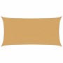 Toldo de vela rectangular HDPE arena 160 g/m² 4x7 m de , Sombrillas - Ref: Foro24-4002047, Precio: 64,29 €, Descuento: %
