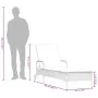 Sun loungers with cushions 2 units synthetic rattan beige by , Loungers - Ref: Foro24-3261437, Price: 333,37 €, Discount: %