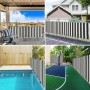 Red de privacidad HDPE gris antracita y blanco 1,8x25 m 75 g/m² de , Sombrillas - Ref: Foro24-4003663, Precio: 29,91 €, Descu...