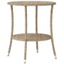 Sillas y mesita de jardín 3 piezas ratán sintético cojín beige de , Conjuntos de jardín - Ref: Foro24-365655, Precio: 222,14 ...