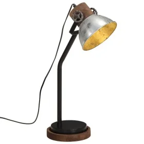 Lámpara de escritorio plateado vintage 25 W E27 18x18x60 cm de , Lámparas - Ref: Foro24-371949, Precio: 65,35 €, Descuento: %