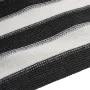 Gray anthracite and white HDPE privacy net 3.6x10 m 75 g/m² by , Umbrellas - Ref: Foro24-4003668, Price: 33,09 €, Discount: %
