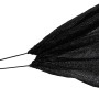Túnel de malla de acero y polietileno negro 300x50x48,5 cm de , Mantillo - Ref: Foro24-4009280, Precio: 23,47 €, Descuento: %
