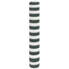 Red de privacidad HDPE verde y blanco 1,5x25 m 150 g/m² de , Sombrillas - Ref: Foro24-4003732, Precio: 52,10 €, Descuento: %