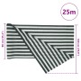 Red de privacidad HDPE verde y blanco 1,8x25 m 195 g/m² de , Sombrillas - Ref: Foro24-4003753, Precio: 76,61 €, Descuento: %
