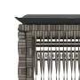 Liegestühle mit Tisch 2 Stück in grauem synthetischem Rattan von , Liegen - Ref: Foro24-4002748, Preis: 270,93 €, Rabatt: %