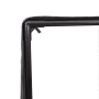 Tumbona doble con techo y cortinas ratán sintético gris de , Tumbonas - Ref: Foro24-4002757, Precio: 233,72 €, Descuento: %