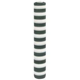 Green and white HDPE privacy net 1.2x25 m 75 g/m² by , Umbrellas - Ref: Foro24-4003711, Price: 23,04 €, Discount: %