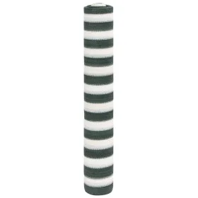 Green and white HDPE privacy net 1x10 m 75 g/m² by , Umbrellas - Ref: Foro24-4003707, Price: 14,97 €, Discount: %