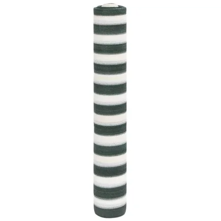Grünes und weißes HDPE-Privatsphärennetz 1x10 m 75 g/m² von , Sonnenschirme - Ref: Foro24-4003707, Preis: 14,97 €, Rabatt: %