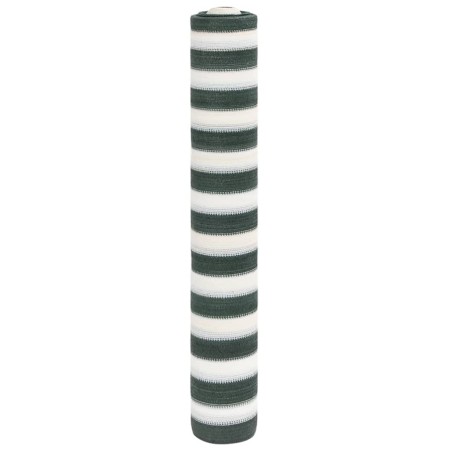 Red de privacidad HDPE verde y blanco 1,8x50 m 75 g/m² de , Sombrillas - Ref: Foro24-4003718, Precio: 60,75 €, Descuento: %