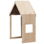Cama litera con techo madera maciza de pino 90x190 cm de , Camas y somieres - Ref: Foro24-3282005, Precio: 221,59 €, Descuent...
