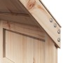 Cama litera con techo madera maciza de pino 90x190 cm de , Camas y somieres - Ref: Foro24-3282005, Precio: 221,59 €, Descuent...