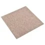 Carpet floor tiles 20 pcs 5 m² 50x50 cm beige by vidaXL, Floors and carpets - Ref: Foro24-147318, Price: 117,24 €, Discount: %