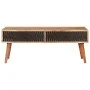 Mesa de centro madera maciza de acacia 100x50x39 cm de vidaXL, Mesas de centro - Ref: Foro24-322666, Precio: 156,54 €, Descue...