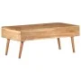 Mesa de centro madera maciza de acacia 100x50x39 cm de vidaXL, Mesas de centro - Ref: Foro24-322666, Precio: 156,54 €, Descue...