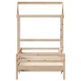 Estructura de cama con techo madera maciza de pino 75x190 cm de , Camas y somieres - Ref: Foro24-3282168, Precio: 155,76 €, D...