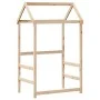 Sofá cama con techo de madera maciza de pino 80x200 cm de , Camas y somieres - Ref: Foro24-3282212, Precio: 171,13 €, Descuen...