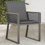 Sillas de jardín con cojines 4 unidades ratán sintético negro de , Sillas de jardín - Ref: Foro24-4008116, Precio: 285,09 €, ...