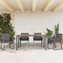 Sillas de jardín con cojines 4 unidades ratán sintético negro de , Sillas de jardín - Ref: Foro24-4008116, Precio: 285,09 €, ...