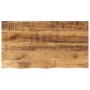 Tablero de mesa borde natural madera maciza mango 100x60x2,5 cm de , Tableros para mesas - Ref: Foro24-370358, Precio: 97,77 ...
