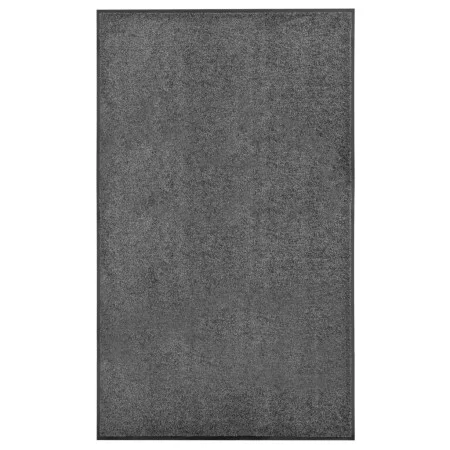 Felpudo lavable gris antracita 90x150 cm de vidaXL, Felpudos - Ref: Foro24-323419, Precio: 64,14 €, Descuento: %