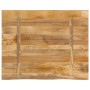 Tablero de mesa borde natural madera maciza mango 100x80x2,5 cm de , Tableros para mesas - Ref: Foro24-370364, Precio: 105,45...