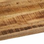 Tablero de mesa borde natural madera maciza mango 100x80x2,5 cm de , Tableros para mesas - Ref: Foro24-370364, Precio: 105,45...
