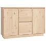 Aparador madera maciza de pino 111x34x75 cm de , Aparadores - Ref: Foro24-814309, Precio: 128,01 €, Descuento: %
