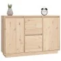 Aparador madera maciza de pino 111x34x75 cm de , Aparadores - Ref: Foro24-814309, Precio: 133,93 €, Descuento: %
