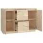 Aparador madera maciza de pino 111x34x75 cm de , Aparadores - Ref: Foro24-814309, Precio: 133,93 €, Descuento: %