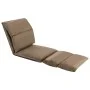 Faltbare Bodenliege Mikrofaser taupegrau von , Tagesbetten - Ref: Foro24-325259, Preis: 104,51 €, Rabatt: %