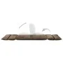 Faltbare Bodenliege Mikrofaser taupegrau von , Tagesbetten - Ref: Foro24-325259, Preis: 104,51 €, Rabatt: %