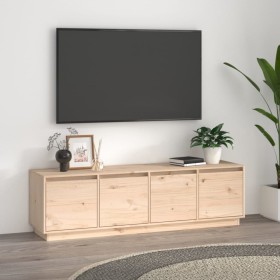 Mueble de TV de madera maciza de pino 156x37x45 cm de , Muebles TV - Ref: Foro24-814394, Precio: 151,90 €, Descuento: %