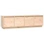 Mueble de TV de madera maciza de pino 156x37x45 cm de , Muebles TV - Ref: Foro24-814394, Precio: 151,90 €, Descuento: %