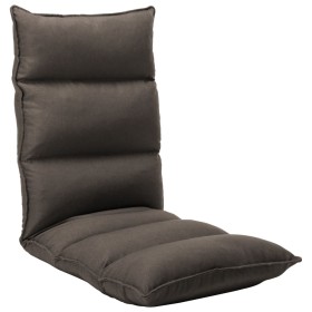 Tumbona de suelo plegable de tela gris taupe de , Sillas de suelo - Ref: Foro24-325244, Precio: 116,83 €, Descuento: %