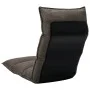 Folding ground lounger in taupe gray fabric by , Floor chairs - Ref: Foro24-325244, Price: 114,78 €, Discount: %