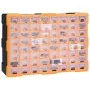Organizador multicajones con 64 cajones 52x16x37,5 cm de vidaXL, Cajas de herramientas - Ref: Foro24-147579, Precio: 59,23 €,...